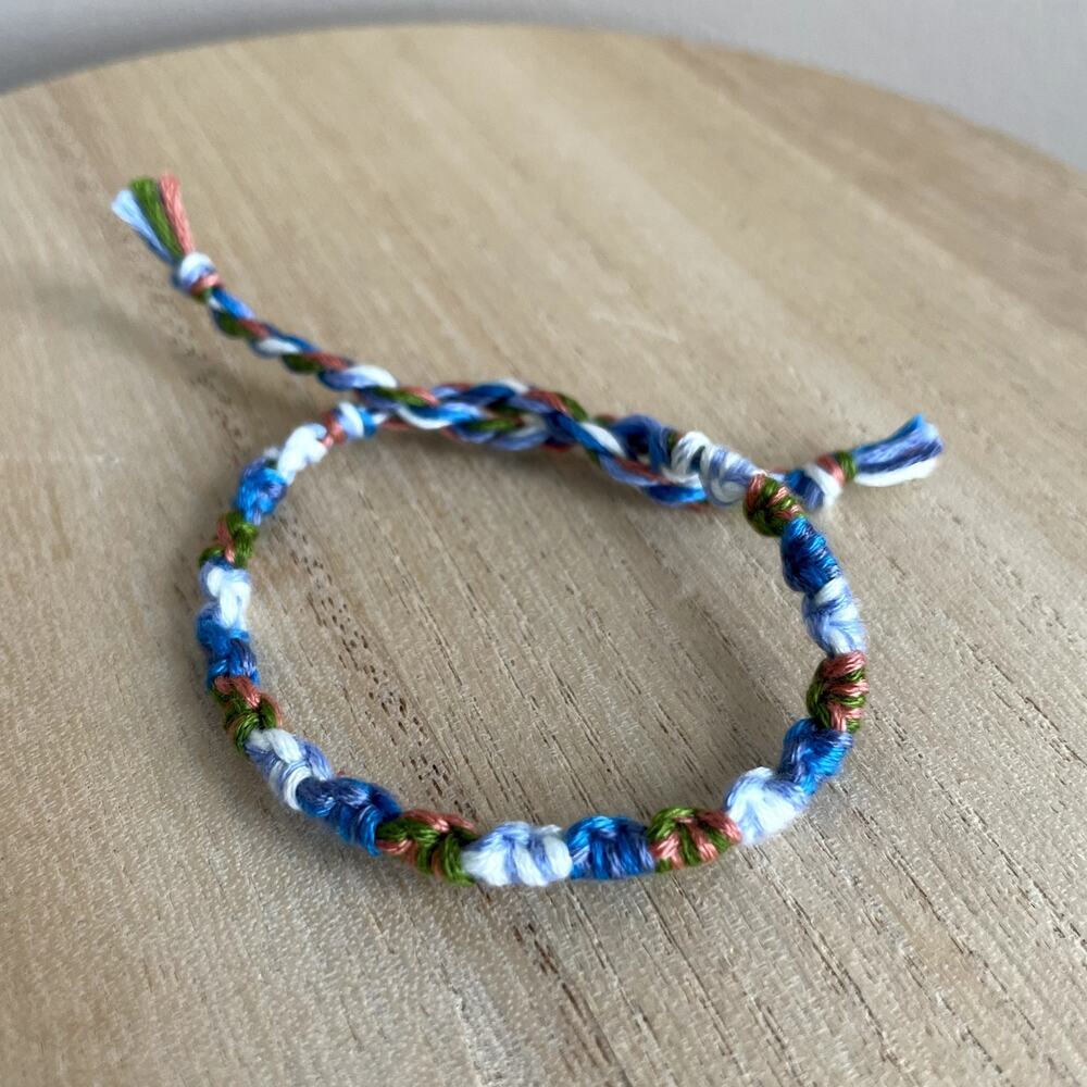 Serenity Bracelet anklet trendy comfortable tie embroidery thread woven gift